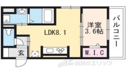 Ｃｏｚｙ Ｃｏｔｅ　上鳥羽間取り図面