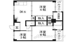 ビレッジハウス大久保2号棟間取り図面