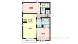 シャーメゾン京　御所ノ内A間取り図面