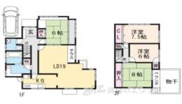 貸家間取り図面