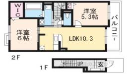 カーム１間取り図面