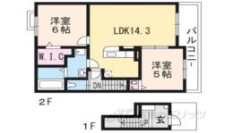 カーム２間取り図面