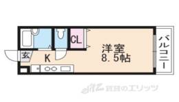 加賀山コーポ7間取り図面