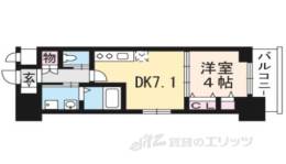 ベラジオ雅び烏丸十条間取り図面