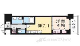 ベラジオ雅び烏丸十条間取り図面