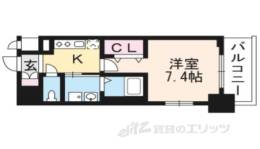 べラジオ雅び烏丸十条間取り図面