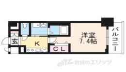 ベラジオ雅び烏丸十条間取り図面