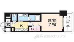 ベラジオ雅び烏丸十条間取り図面