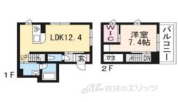 シャーメゾン東寺道間取り図面