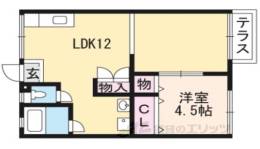 コーポ小谷ヶ丘間取り図面