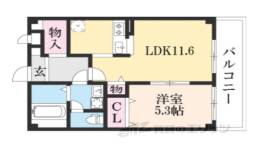 アンプルールフェールオリゾン間取り図面