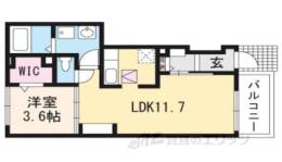 ソレイユ大峰間取り図面