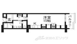 高の原駅西団地15号棟間取り図面