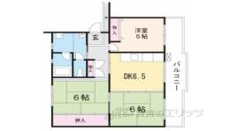 高の原駅西団地13号棟間取り図面