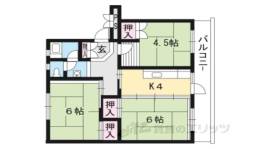桃山南団地19号棟間取り図面