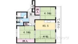 桃山南団地22号棟間取り図面