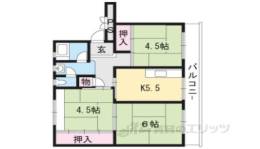 桃山南団地37号棟間取り図面