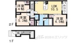 ティグリスB棟間取り図面