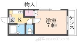 プレヂデントマンション２間取り図面