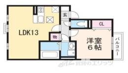 エストコリーヌ　１番館間取り図面