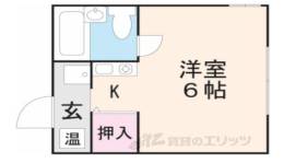 コーポラス禁野間取り図面