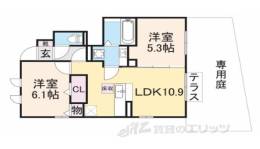 ロザージュシャトレ間取り図面