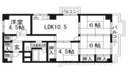 メガロコープ西陣間取り図面