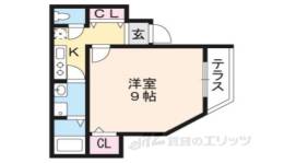 Ｈａｂｉｔａｔｉｏｎ西洞院間取り図面