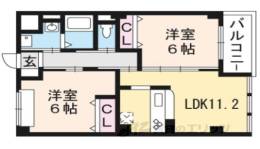 アネックス香楽園間取り図面