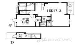 プーフルボヌール間取り図面