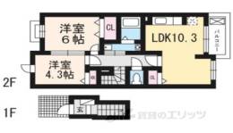 オーブ　コリーヌ間取り図面