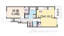 オーブ　コリーヌ間取り図面