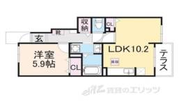 オーブ　コリーヌ間取り図面