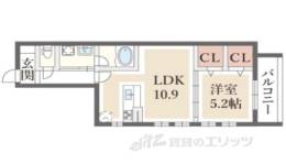 サンジェルマン京大前間取り図面