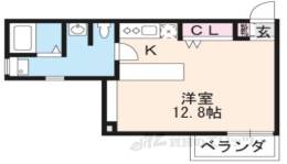 ミヤヴィ御所西間取り図面