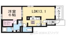 エスペラント・ボヌール３間取り図面