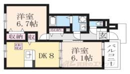 ソレアード　カーサＣ間取り図面
