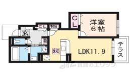 ラビットレジデンス八日市間取り図面