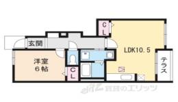 ルミエール日野３間取り図面