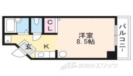 ファイネスコート草津間取り図面
