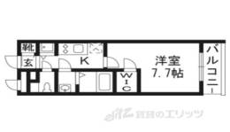エスプレイス京都駅ウエスト間取り図面