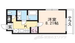 アメリ御所西間取り図面