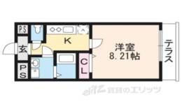 アメリ御所西間取り図面