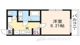 アメリ御所西間取り図面