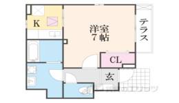 ルーステララ間取り図面