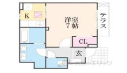 ルーステララ間取り図面