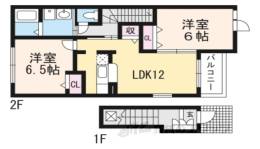 ソル・レヴェンテ　ドゥーエ間取り図面