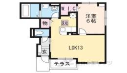 エトワール寺田１間取り図面