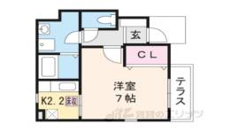 ノール　ヴィラージュ２間取り図面
