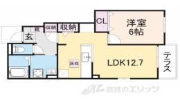 モントレア藤阪間取り図面